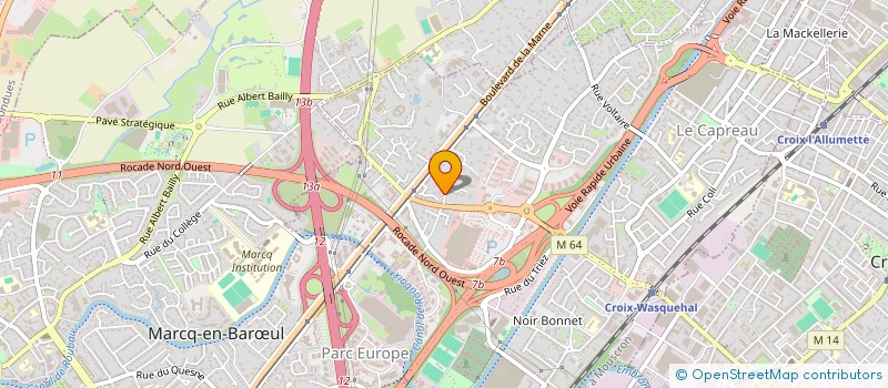 localisation de l'entreprise JULILLE  LILLE