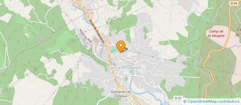 localisation de l'entreprise JULIMART à TRANS-EN-PROVENCE