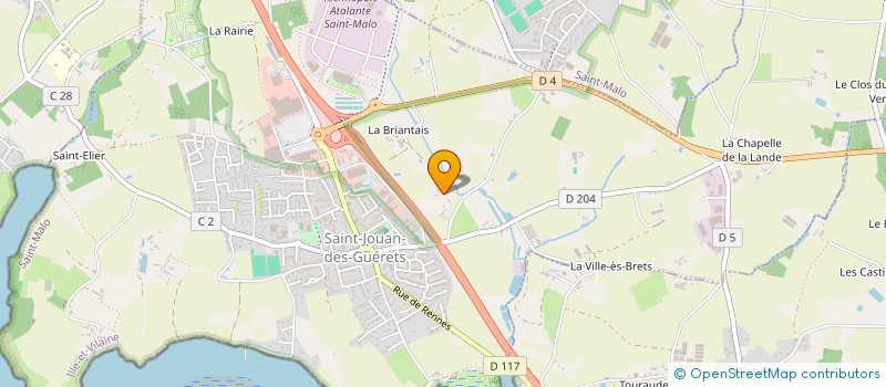 localisation de l'entreprise JULIMMO  SAINT-JOUAN-DES-GUERETS