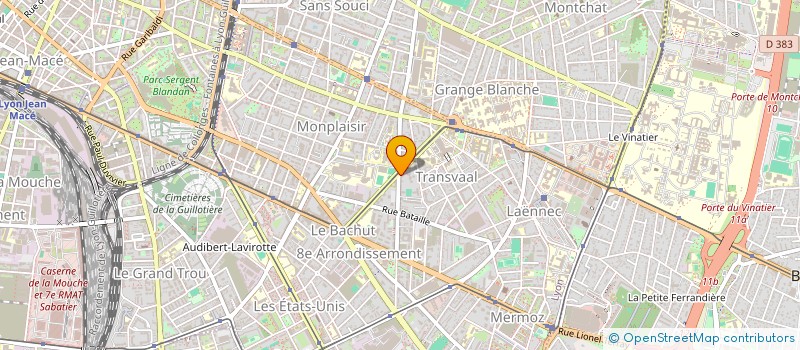 localisation de l'entreprise JULINE à LYON