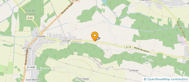 localisation de l'entreprise JULINE  SAINT-CHEF