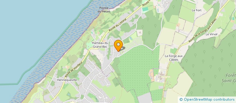 localisation de l'entreprise JULINE  VILLERVILLE