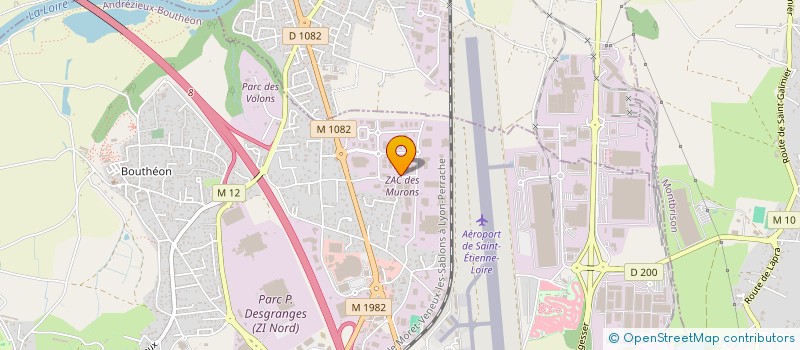 localisation de l'entreprise JULINE  ANDREZIEUX-BOUTHEON