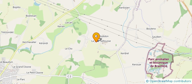 localisation de l'entreprise JULINE  NOYAL-MUZILLAC