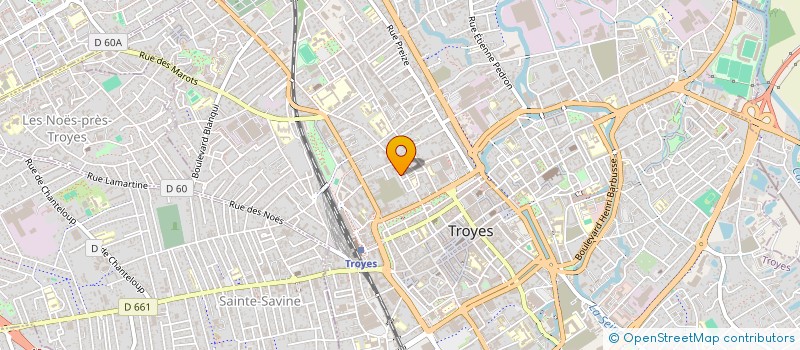 localisation de l'entreprise JULINE JCH à TROYES