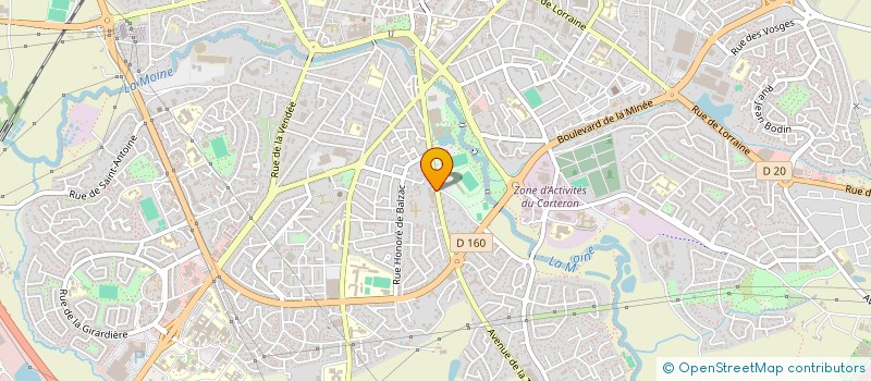 localisation de l'entreprise JULINE19 à CHOLET