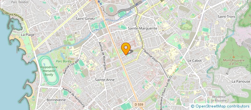 localisation de l'entreprise JULINVEST à MARSEILLE