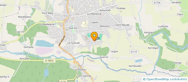 localisation de l'entreprise JULINZIG à BAUD