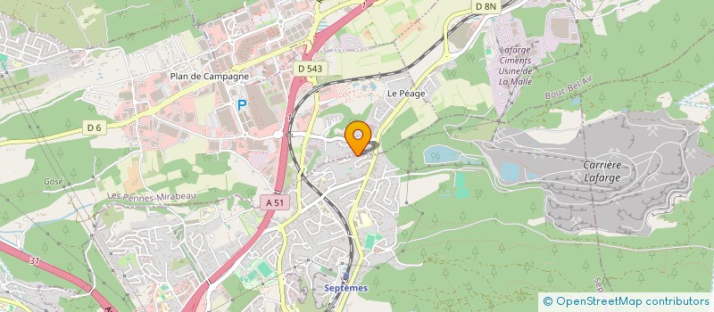 localisation de l'entreprise JULIO à SEPTEMES LES VALLONS