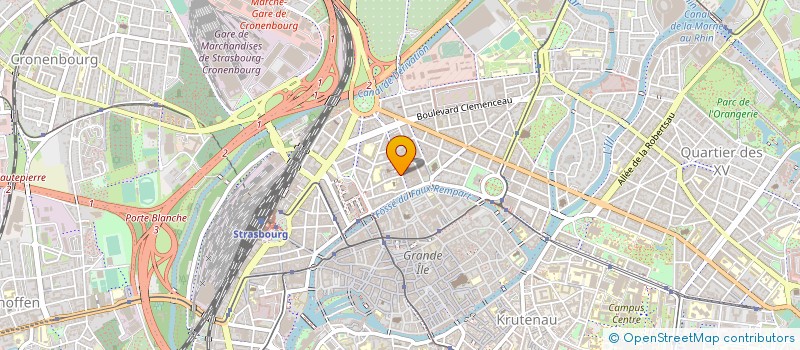 localisation de l'entreprise JULIO à STRASBOURG