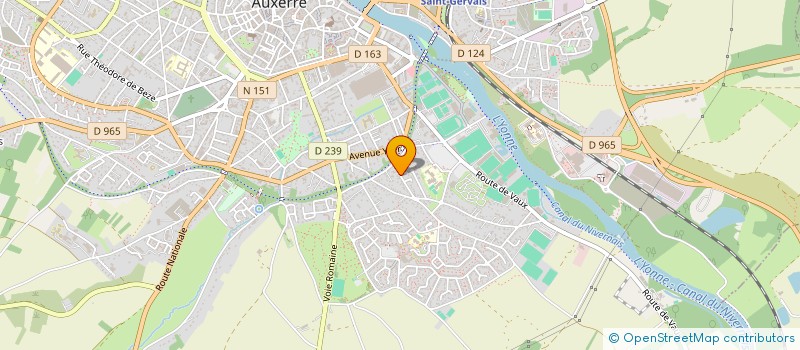 localisation de l'entreprise JULIO & RAFAEL ELECTRICITE GENERALE à AUXERRE