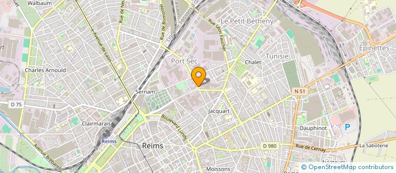 localisation de l'entreprise JULIOXBEN à REIMS