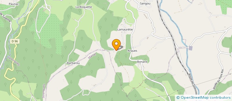 localisation de l'entreprise JULIPHILI & CO  STRENQUELS