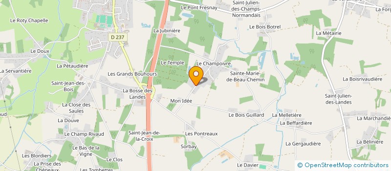 localisation de l'entreprise JULISA  HERIC