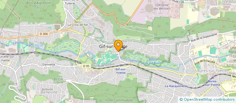 localisation de l'entreprise JULISE à GIF-SUR-YVETTE