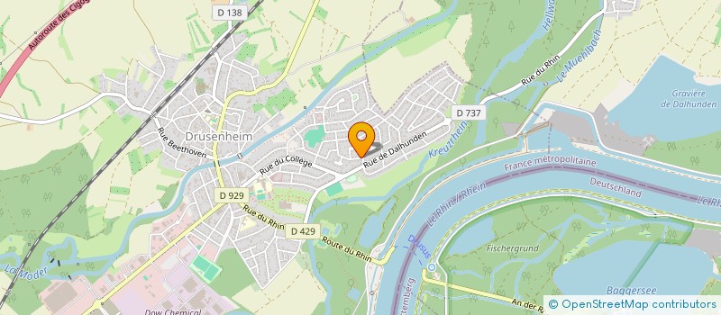 localisation de l'entreprise JULISE IMMO  DRUSENHEIM