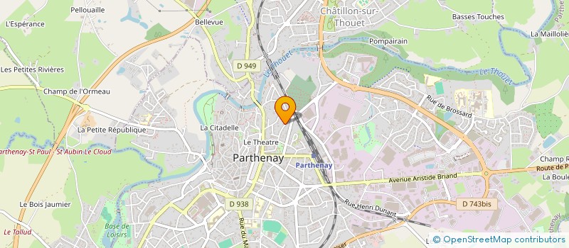 localisation de l'entreprise JULISSA  LA TREMBLADE