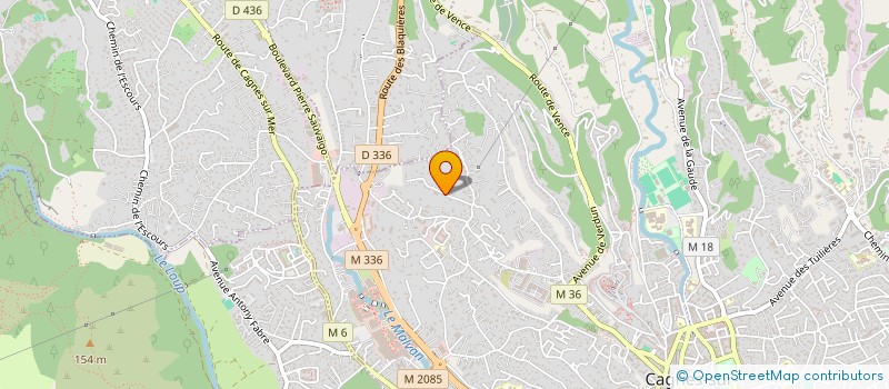 localisation de l'entreprise JULIUS  CAGNES-SUR-MER