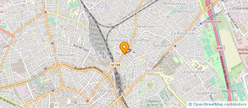 localisation de l'entreprise JULIUS à TOULOUSE