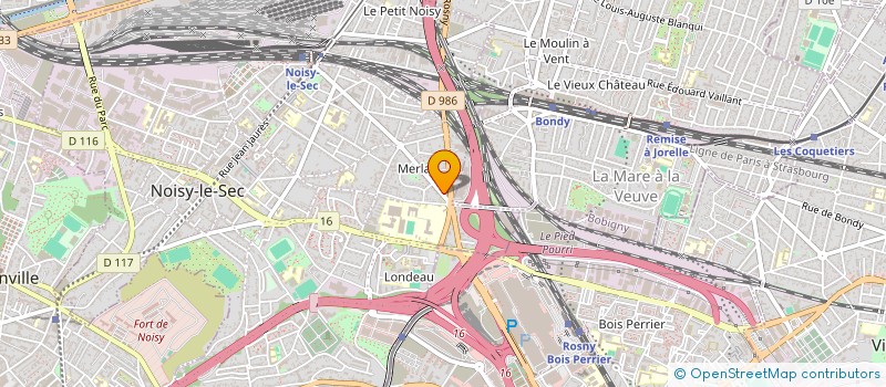 localisation de l'entreprise JULIUS à NOISY-LE-SEC