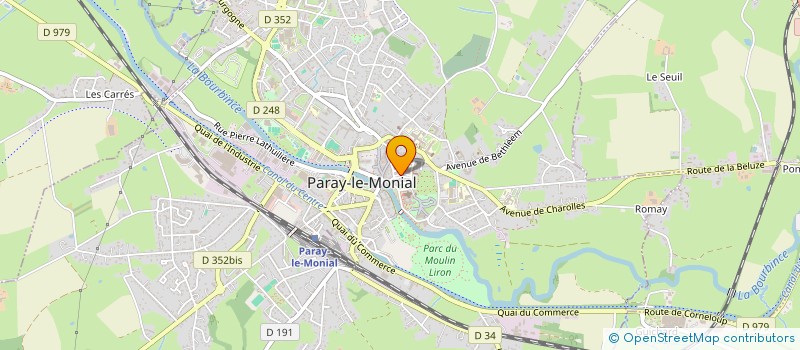 localisation de l'entreprise JULIUS  PARAY-LE-MONIAL