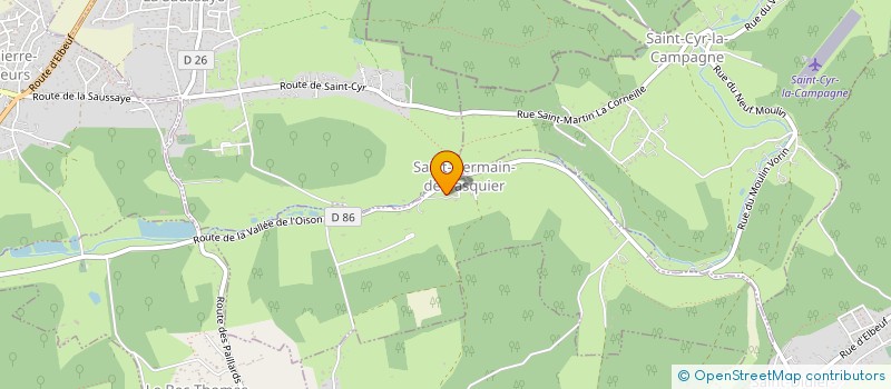 localisation de l'entreprise JULIUS NETWORK SOLUTIONS  SAINT-GERMAIN-DE-PASQUIER