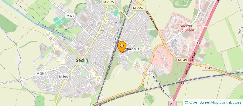 localisation de l'entreprise JULIX  SECLIN