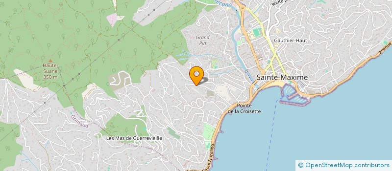 localisation de l'entreprise JULIZOLEIL à SAINTE MAXIME