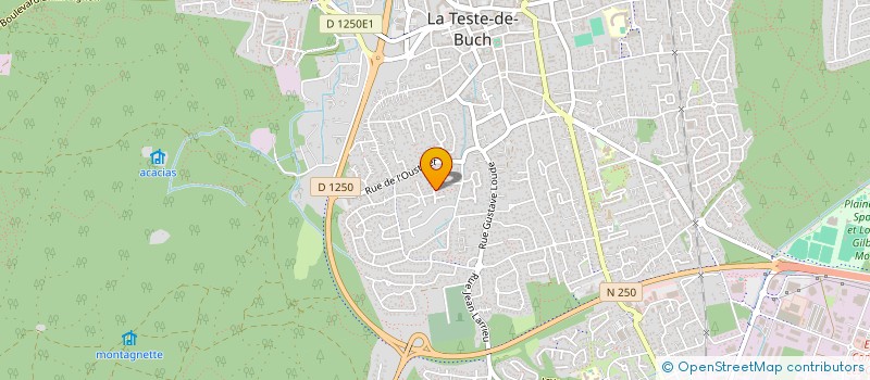 localisation de l'entreprise JULJEAN à LA TESTE-DE-BUCH