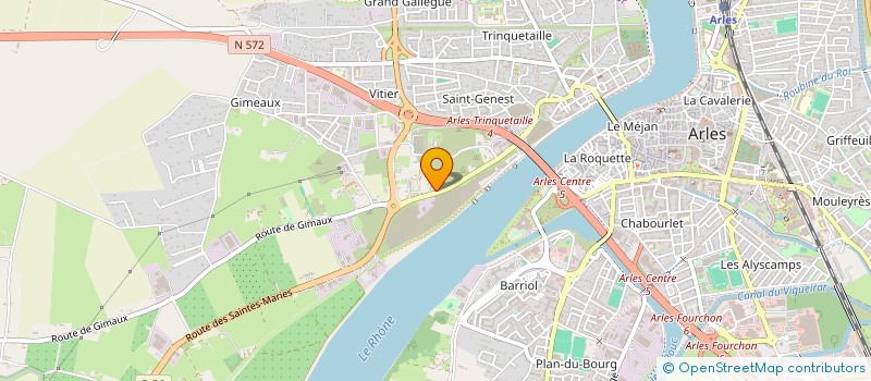 localisation de l'entreprise JULLIAN à ARLES