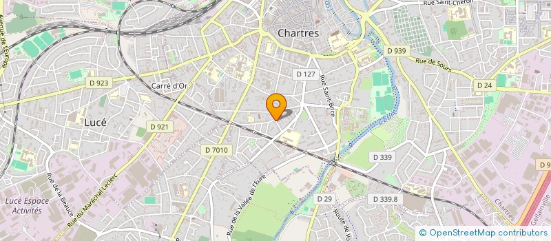 localisation de l'entreprise JULLIEN à CHARTRES