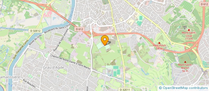 localisation de l'entreprise JULLIEN  AGDE