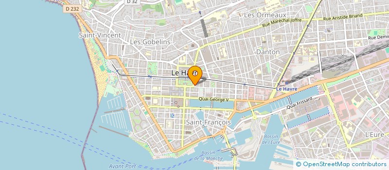 localisation de l'entreprise JULLIEN ET ALLIX à LE HAVRE