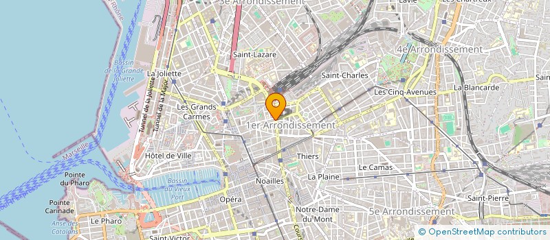 localisation de l'entreprise JULLIEN GERARD ET DUPORT GUY à MARSEILLE