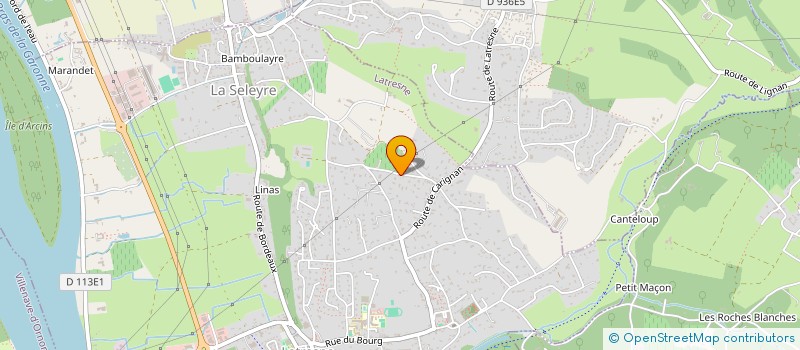 localisation de l'entreprise JULLIEN HOLD  LATRESNE