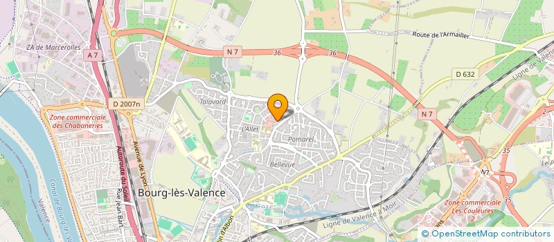 localisation de l'entreprise JULLIEN INVEST  ALIXAN