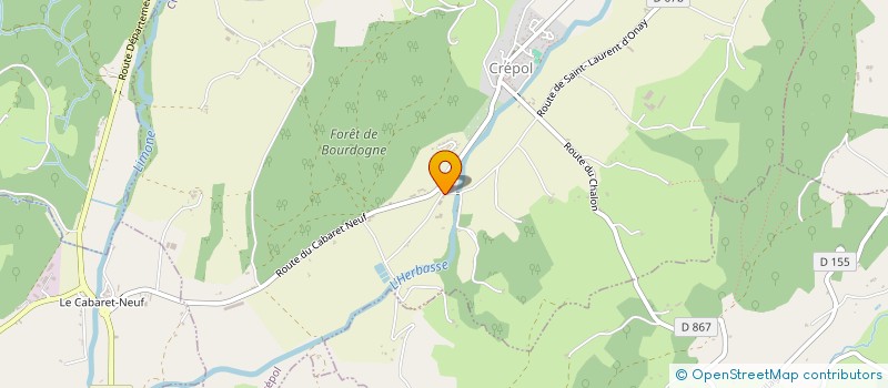 localisation de l'entreprise JULLIEN LOGISTIQUE  CREPOL