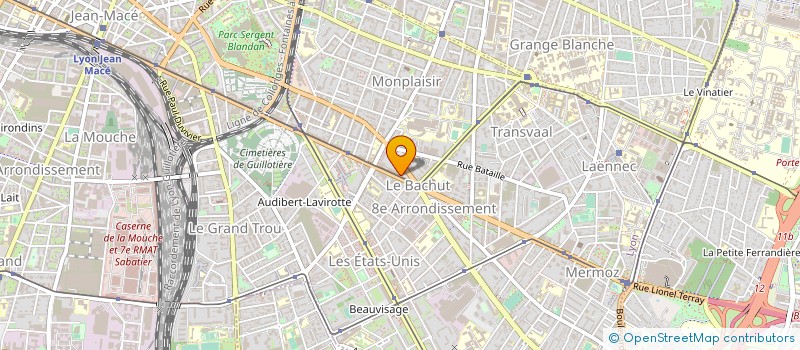 localisation de l'entreprise JULLIEN SPRINT à LYON