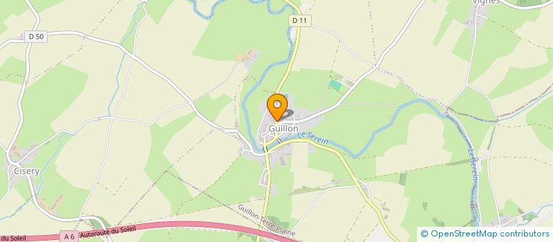localisation de l'entreprise JULLIEN TRANSPORTS ET SERVICES à GUILLON-TERRE-PLAINE