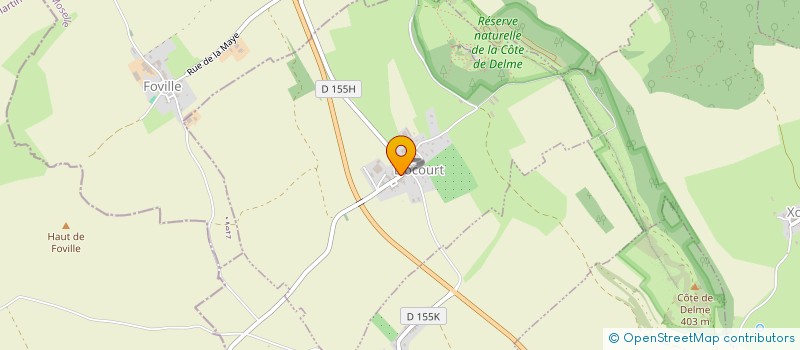 localisation de l'entreprise JULLIER GIGOUT  LIOCOURT