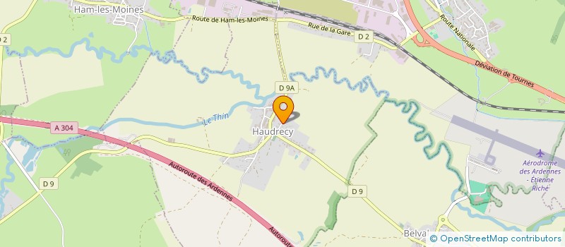 localisation de l'entreprise JULLION INVESTISSEMENT IMMOBILIER  HAUDRECY