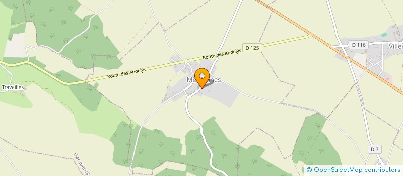 localisation de l'entreprise JULLION LUCIEN                       0 à VEXIN-SUR-EPTE