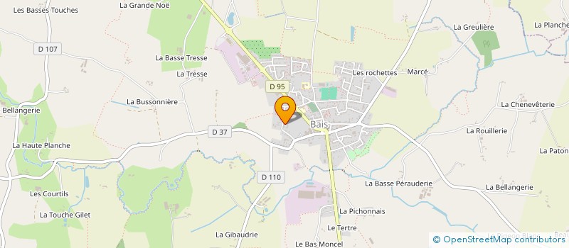 localisation de l'entreprise JULLIOT HODMON ERIC STEPHANE  DOMALAIN