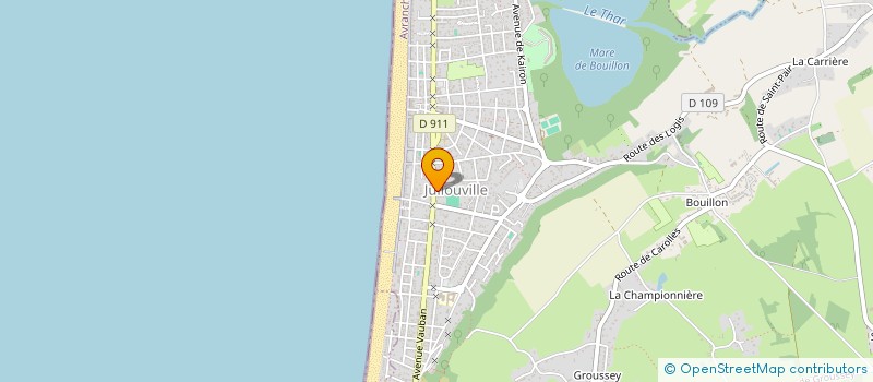 localisation de l'entreprise JULLOU JEUX  JULLOUVILLE