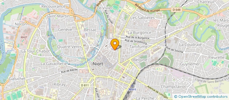 localisation de l'entreprise JULLSTANS  NIORT