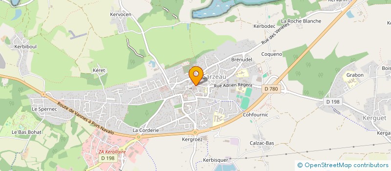 localisation de l'entreprise JULMAT  SARZEAU