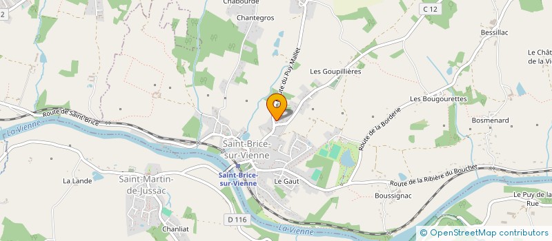 localisation de l'entreprise JULMAT  SAINT-BRICE-SUR-VIENNE