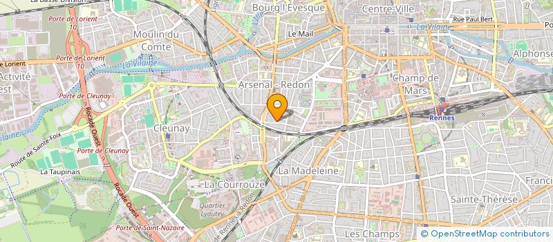 localisation de l'entreprise JULMAX  RENNES
