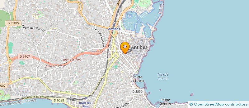 localisation de l'entreprise JULMAX à ANTIBES
