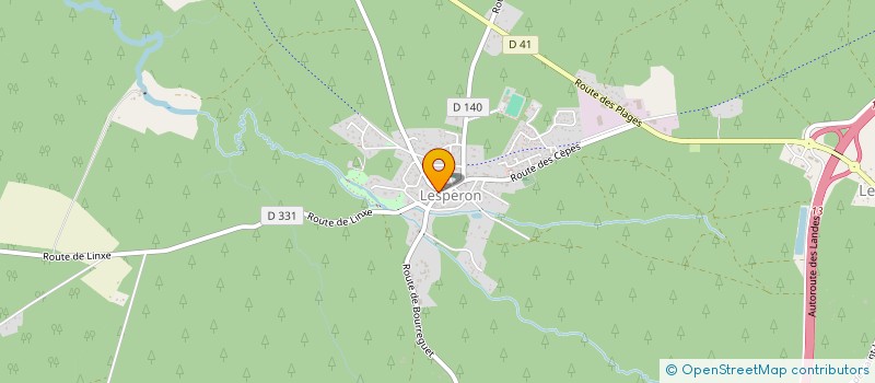 localisation de l'entreprise JULNESS  LESPERON